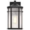 Nuvo Raiden Outdoor Small Wall Lantern 1 Light Matte Black 60/5760 - alternate 7